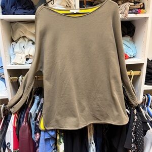 ANN MASHBURN Olive Sweatshirt